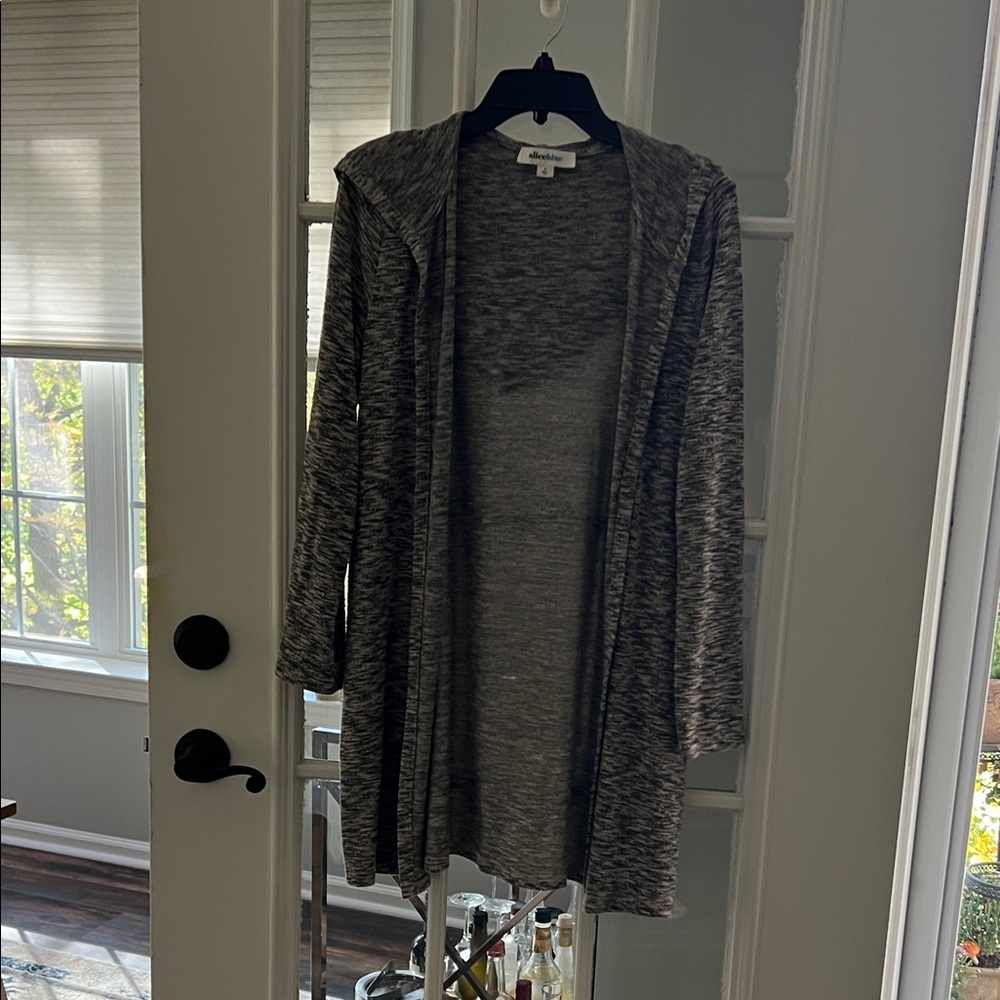 Alice Blue Women's Heathered Gray Cardigan